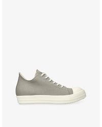 Rick Owens - Low Denim Trainers - Lyst