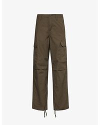 Carhartt - Cargo-pocket Tapered-leg Cotton Trousers - Lyst