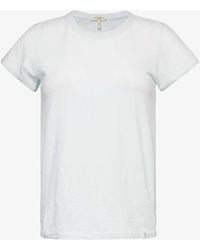 Rag & Bone - The Slub Organic Cotton-jersey T-shirt - Lyst