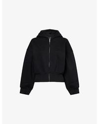 WE Are Tala - Cocoon Zip-Through Cotton-Blend Hoody - Lyst