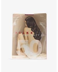 FALKE - Pure Matt 50 Denier Stretch-Knit Tights - Lyst