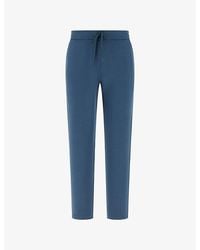 BOGGI - Scuba Tech-Patch Cotton-Jersey Trousers - Lyst