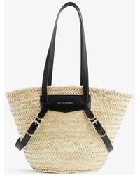 Givenchy - Voyou Medium Straw Tote Bag - Lyst