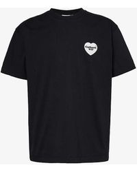 Carhartt - Heart Band Brand-print Organic Cotton-jersey T-shirt X - Lyst