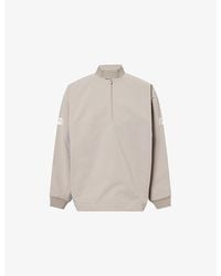 Fear Of God - Half-Zip Logo-Print Soft-Shell Track Jacket - Lyst