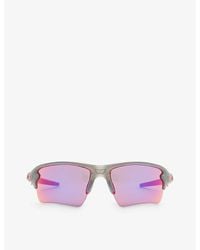 Oakley - 0oo9188 Rectangular-frame Branded-side Acetate Sunglasses - Lyst