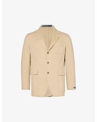 Polo Ralph Lauren - Single-breasted Notched-lapel Stretch-cotton Blazer - Lyst