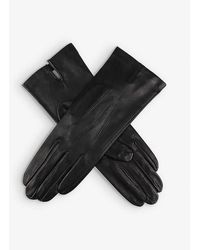 Dents - Helene Cashmere-lined Leather Gloves - Lyst