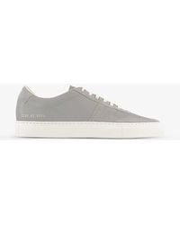 Common Projects - Bball Suede And Leather Low-top Trainers - Lyst