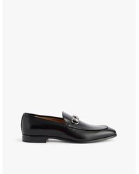 Gucci - Next Horsebit Hardware Leather Loafers - Lyst