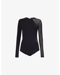 Stella McCartney - Compact Miracle Long-Sleeve Knitted Body - Lyst