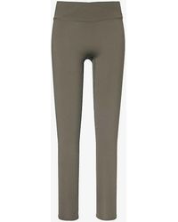 Lounge Underwear - High-rise Fitted Stretch-woven legging - Lyst