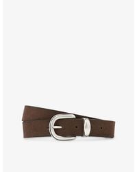 Reiss - Jonny Western Suede Belt - Lyst