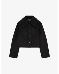 JOSEPH - Jarente Relaxed-fit Wool And Silk-blend Jacket - Lyst