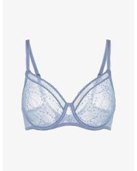 Simone Perele - Comete Underwire Stretch-Lace And Mesh Bra - Lyst