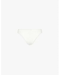 Sloggi - Ever Ease Tai High-Leg Stretch-Cotton Briefs - Lyst