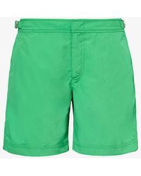 Orlebar Brown - Bulldog Brand-tab Regular-fit Swim Shorts - Lyst