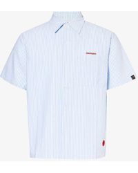 ICECREAM - Diner Stripe-print Cotton Shirt - Lyst