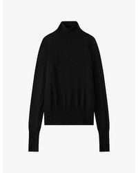 JOSEPH - Yara Cashair High-Neck Cashmere Jumper - Lyst