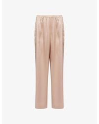 Calvin Klein - Satin Sheen Pyjama Trousers - Lyst