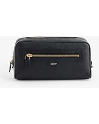 Tom Ford - Brand-foiled Grained Leather Toiletry Bag - Lyst