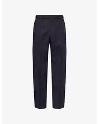 Paul Smith - Regular-Fit Linen Trousers - Lyst