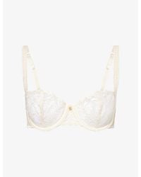 Aubade - Icon Half-Cup Woven Bra - Lyst