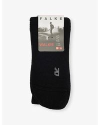 FALKE - Walkie Ergo Stretch Wool-Blend Socks - Lyst