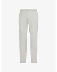 Arne - Tailored Straight-Leg Stretch-Cotton Chino Trousers - Lyst