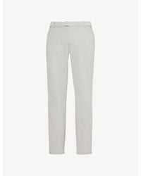 Arne - Tailored Straight-Leg Stretch-Cotton Chino Trousers - Lyst