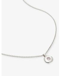 Monica Vinader - June Birthstone Sterling- Necklace - Lyst