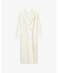 Frankie Shop - Gaia Double-Breasted Wool-Blend Coat - Lyst