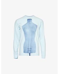 Kidsuper - Dress Form Long-sleeved Cotton-jersey T-shirt - Lyst