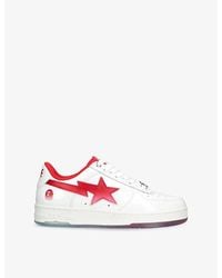 A Bathing Ape - Bape Sta Icon #4 M2 Leather Trainers - Lyst