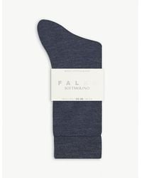 FALKE - High-Rise Wool Socks - Lyst
