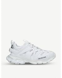 Balenciaga - Track Nylon And Mesh Trainers - Lyst