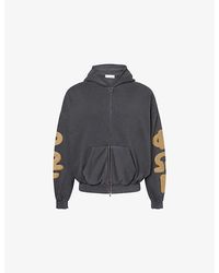 Fear Of God - 90's Zip-Up Puff-Print Cotton Hoody - Lyst