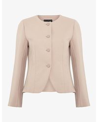 Phase Eight - Carla Ponte Woven Jacket - Lyst