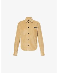 Bottega Veneta - Corduroy Shirt With Pocket - Lyst
