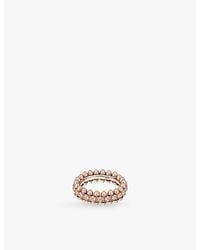 Cartier - Clash De 18Ct Rose- And 0.31Ct Brilliant-Cut Diamond Ring - Lyst
