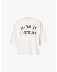 Fear Of God - Merch Text-Print Relaxed Cotton-Jersey T-Shirt - Lyst