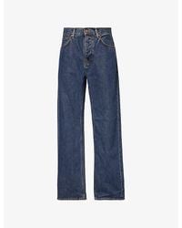 Nudie Jeans - Tuff Tony Wide-Leg Denim Jeans - Lyst