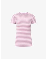 Nué Notes - Simon Short-sleeve Striped Cotton T-shirt - Lyst