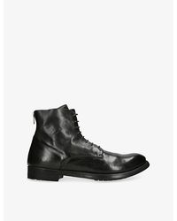 Officine Creative - Hive Leather Ankle Boots - Lyst