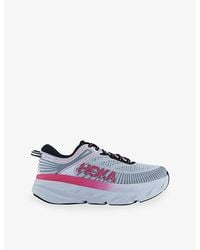 Deckers Hoka - Bondi 7 Woven Trainers - Lyst