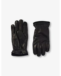 Hestra - John Ribbed-cuff Leather Gloves - Lyst