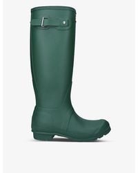 HUNTER - Original Tall Vulcanised Natural Rubber Wellington Boots - Lyst