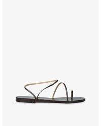 Ancient Greek Sandals - Eleftheria Stitch Leather Sandals - Lyst