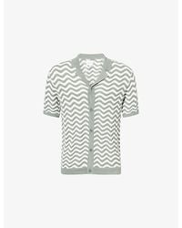 Raith - Serenita Graphic-Pattern Knit Shirt - Lyst