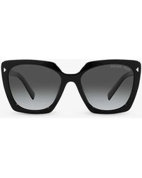 Prada - Pr 23zs Square-frame Acetate Sunglasses - Lyst